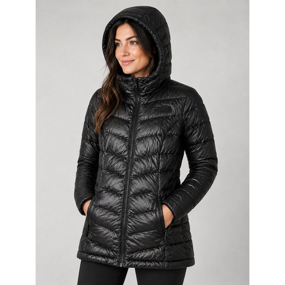 The North Face Aconcagua II Down Hooded Women S Black Puffer Jacket